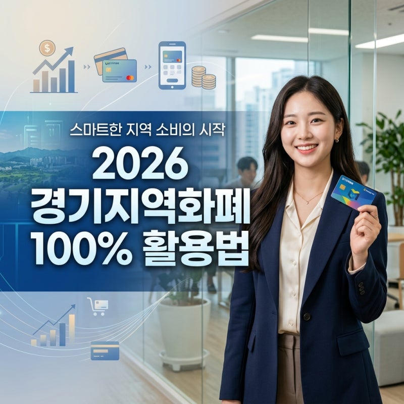 경기도 지역화폐로 받을 수 있는 혜택은 무엇인가요? 이거 안 누르면 100% 손해