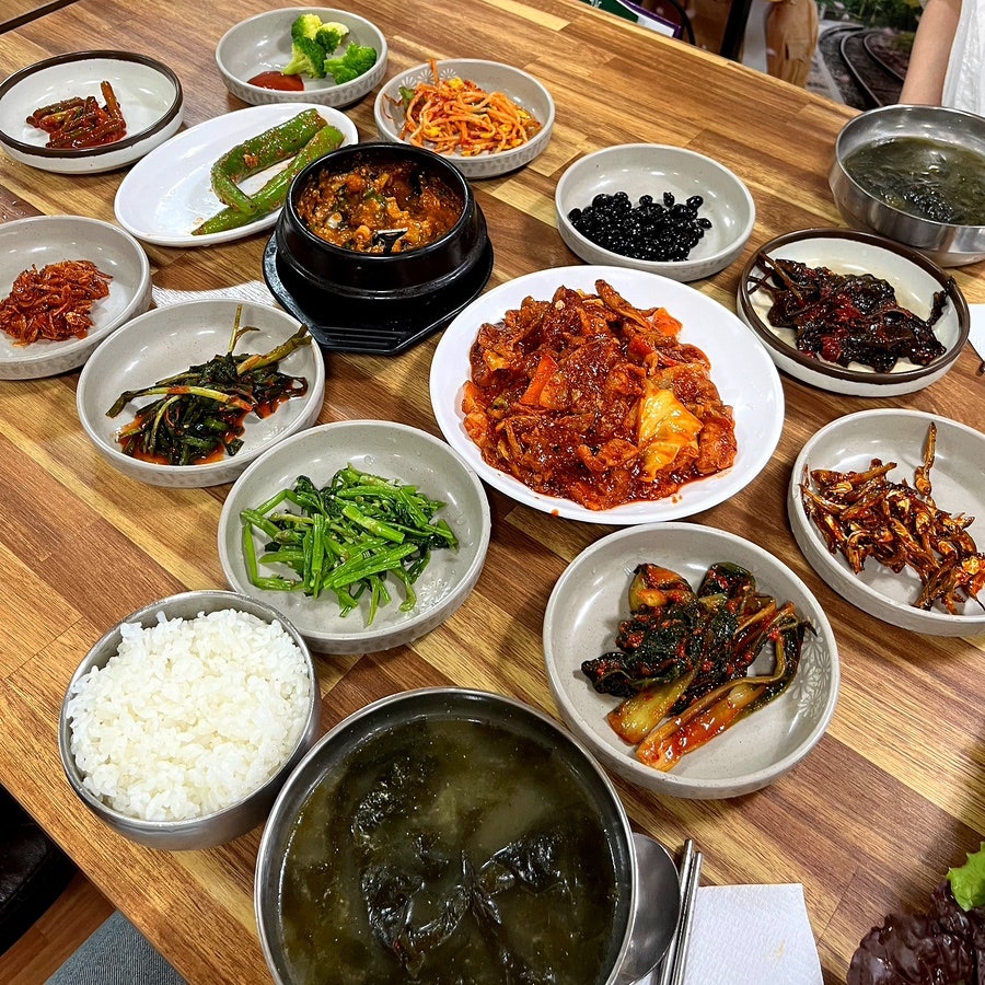 우렁쌈밥 사진 1