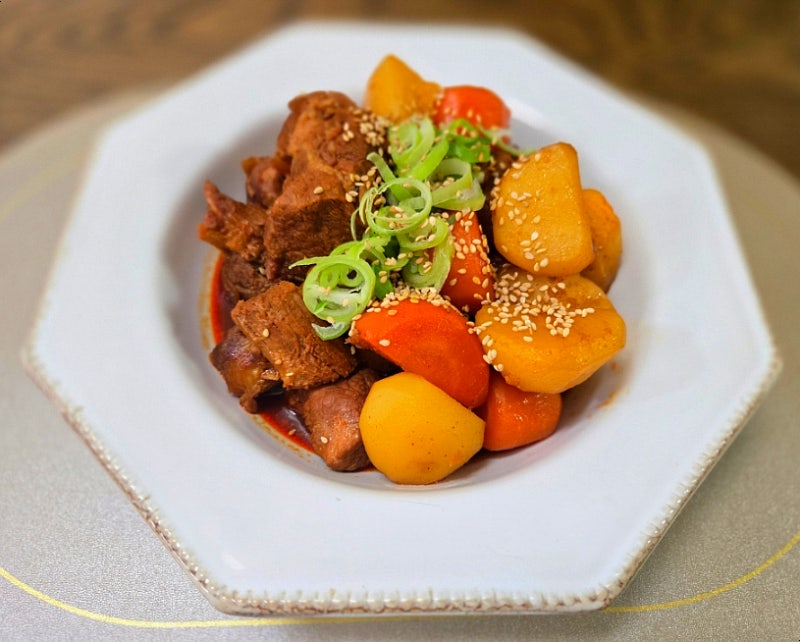 매운돼지갈비찜 레시피 시판 갈비양념 활용한 황금비법