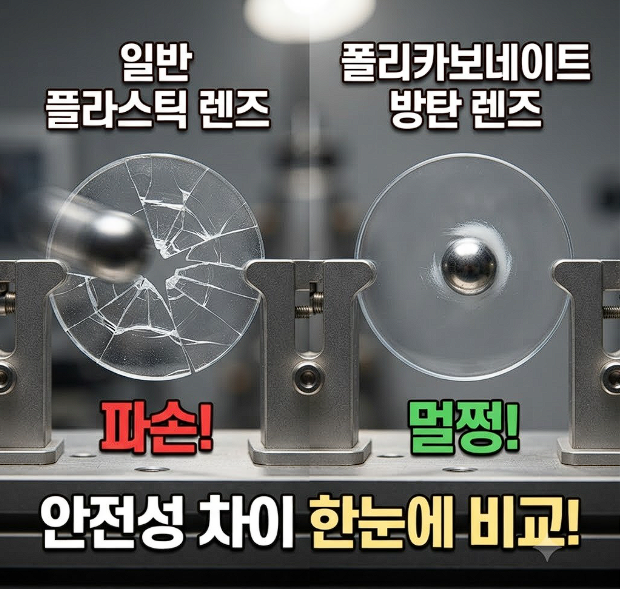 ️ 방탄 렌즈 안전안경, 스포츠·작업용 추천 : 안전안경만 썼어도 막을 수 있었던 사고