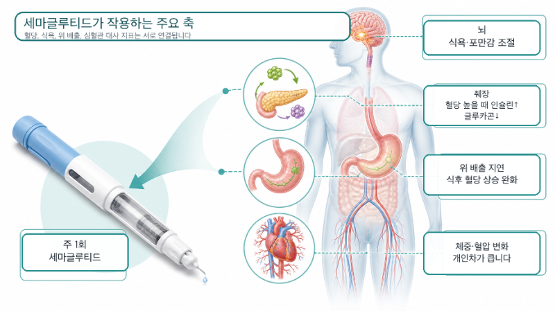 위고비(세마글루티드) 투여 후 어지러움·저혈압: 단순 부작용일까, 탈수 신호일까
