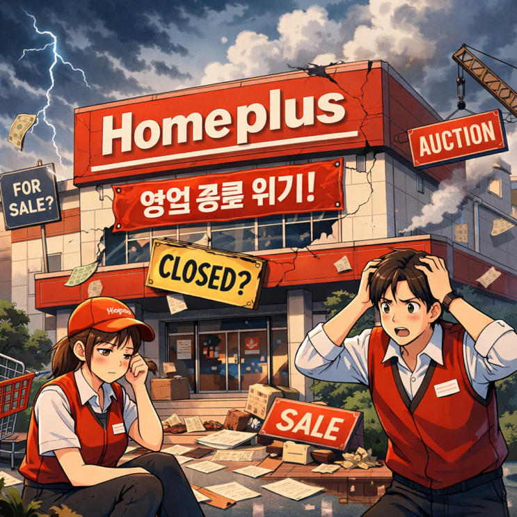 <b>홈플러스</b> "1000억으론 파산... <b>2000억</b> 원 대출 <b>지원</b> 호소