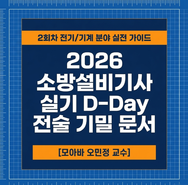 소방설비기사 실시 시험 전 꼭 확인해야 할 사항!