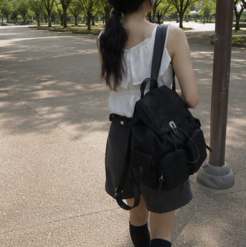 직장인 30대 여자 백팩 추천 데일리로 딱인 분크 가방 미듐 후기