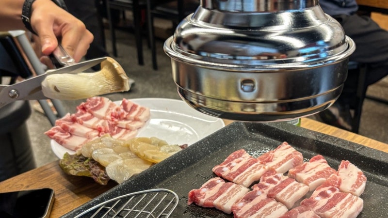 보령 | 현지인도 찾는 대천 맛집, 육향대천 삼겹관자세트 후기