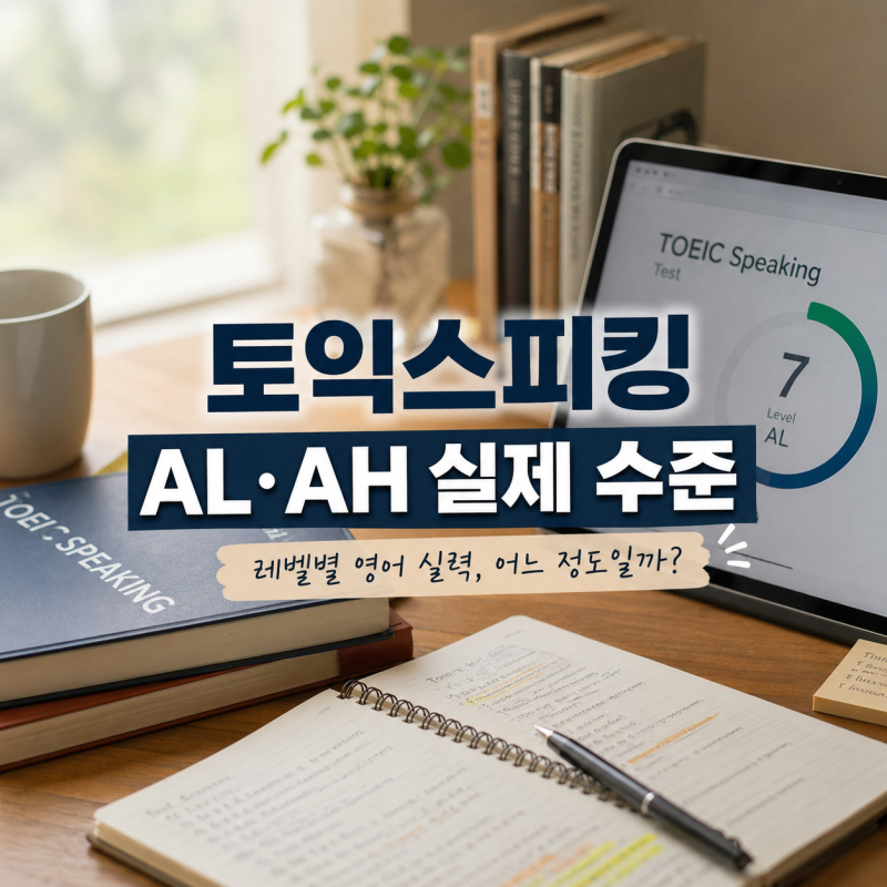 토익스피킹 AL·AH는 얼마나 어려울까? 레벨별 실제 영어 수준