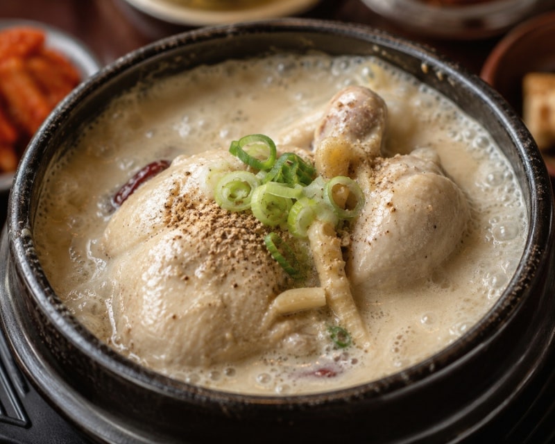 복날 보양식 끝판왕! 집에서 맛집 맛 내는 '들깨 삼계탕' 뽀얗고 걸쭉한 황금 레시피 ✨