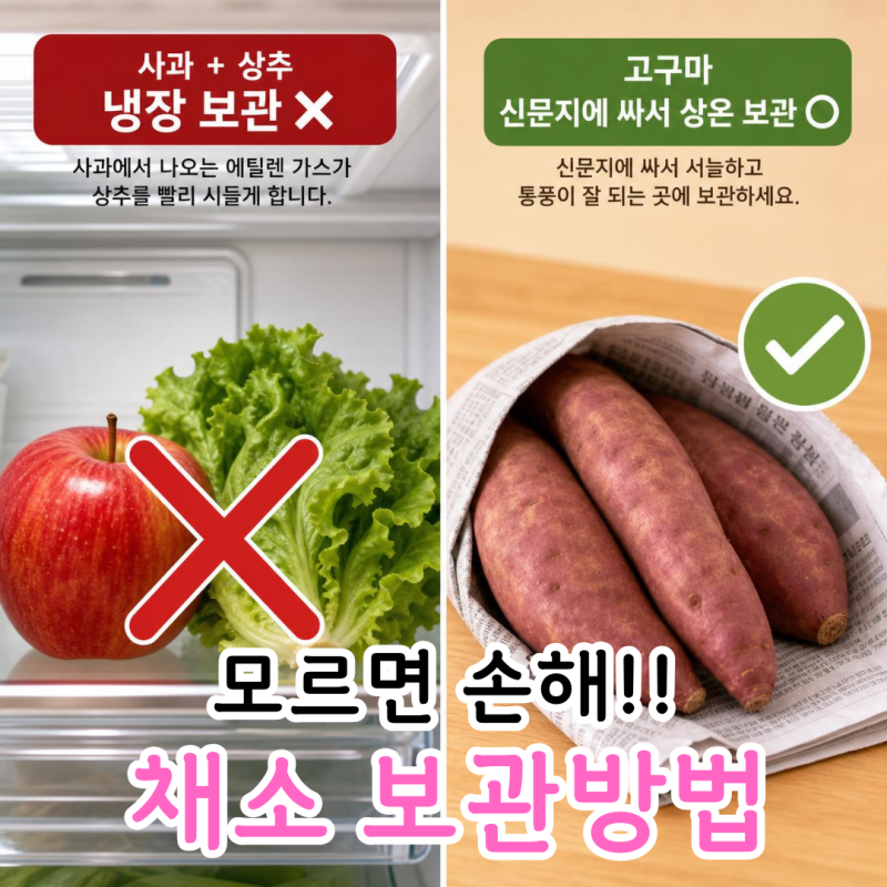 여름철 채소 오래 보관하는 방법, 아직도 '이것' 모르면 손해