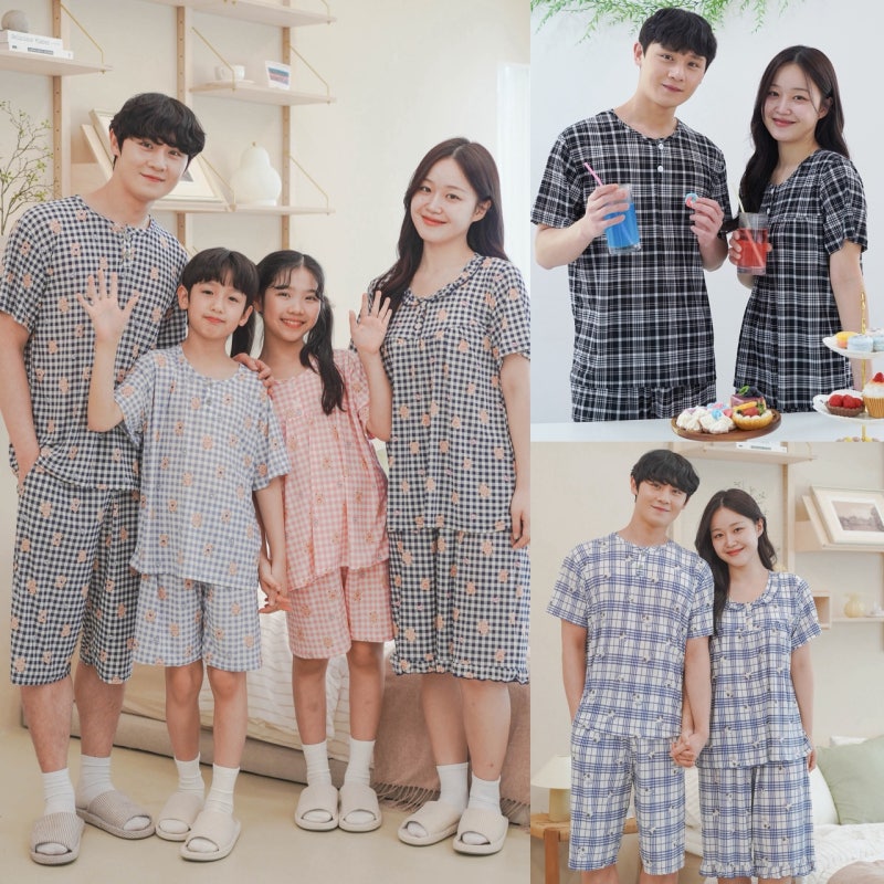 처음 사는 분들을 위한 폭스클럽 여름잠옷 냉감 가족 여성 남성 빅사이즈 홈웨어 파자마 인....