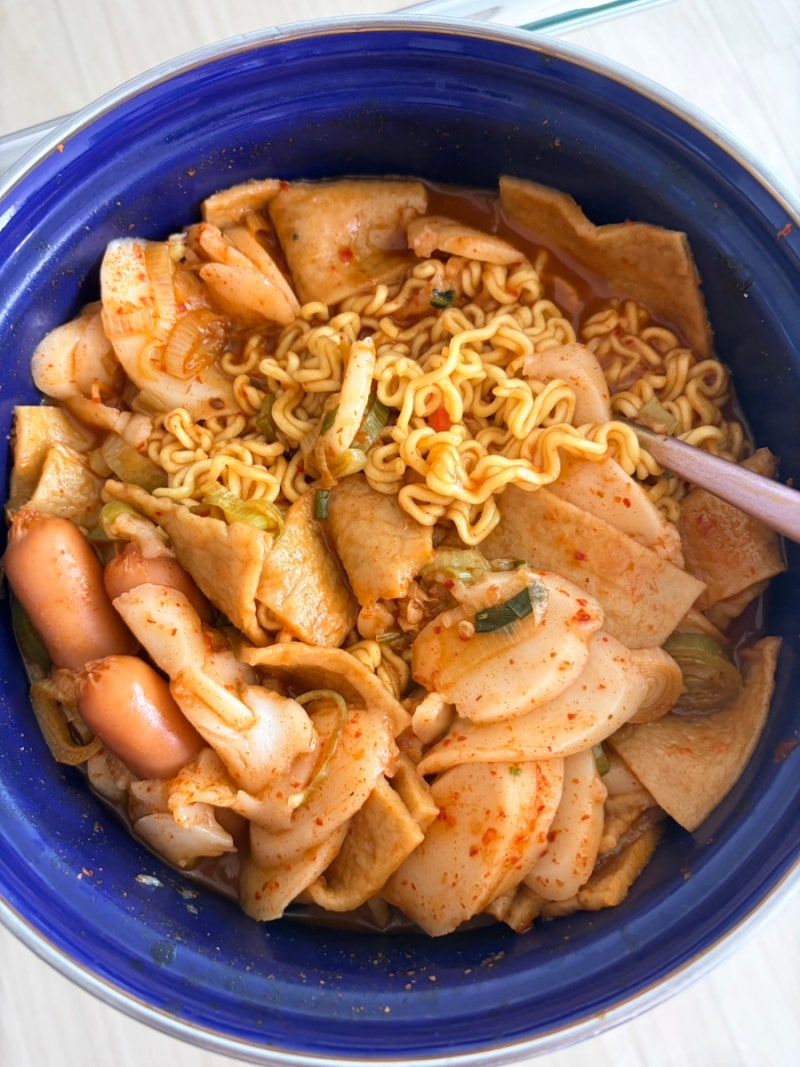 오뎅 떡볶이 라면 다 넣은 라볶이 레시피