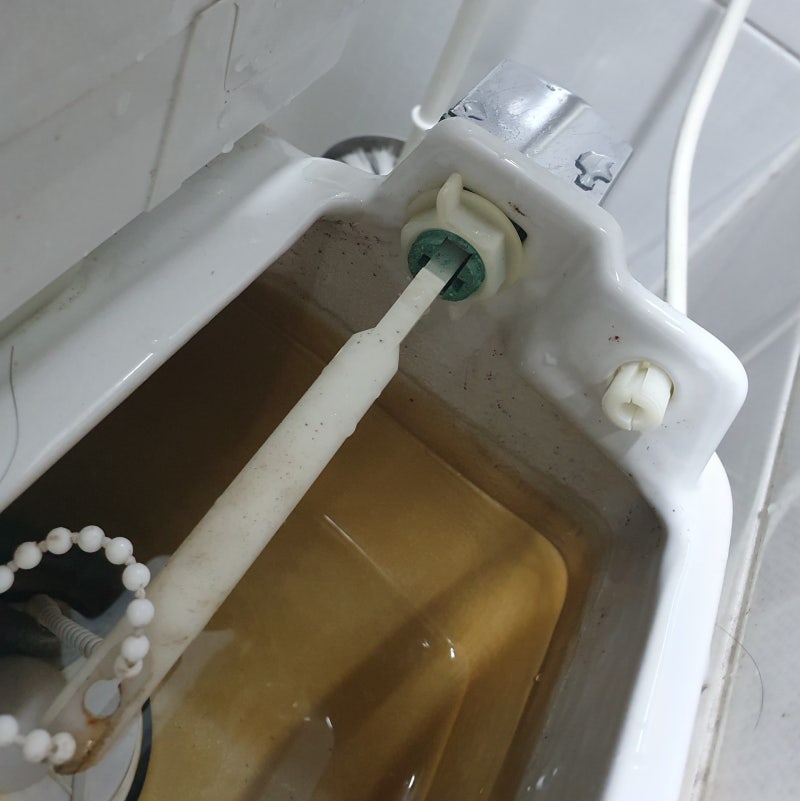 분당변기수리 변기레버 줄 끊어짐 야탑동