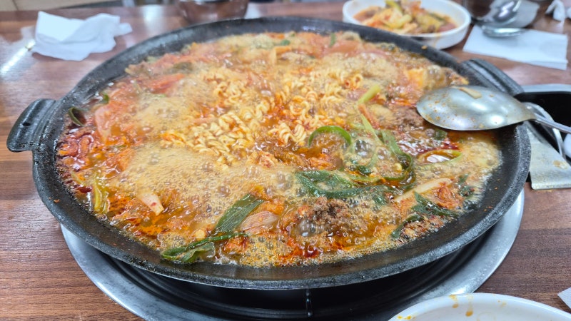 의정부 부대찌개 맛집 보영식당 본점 솔직 후기