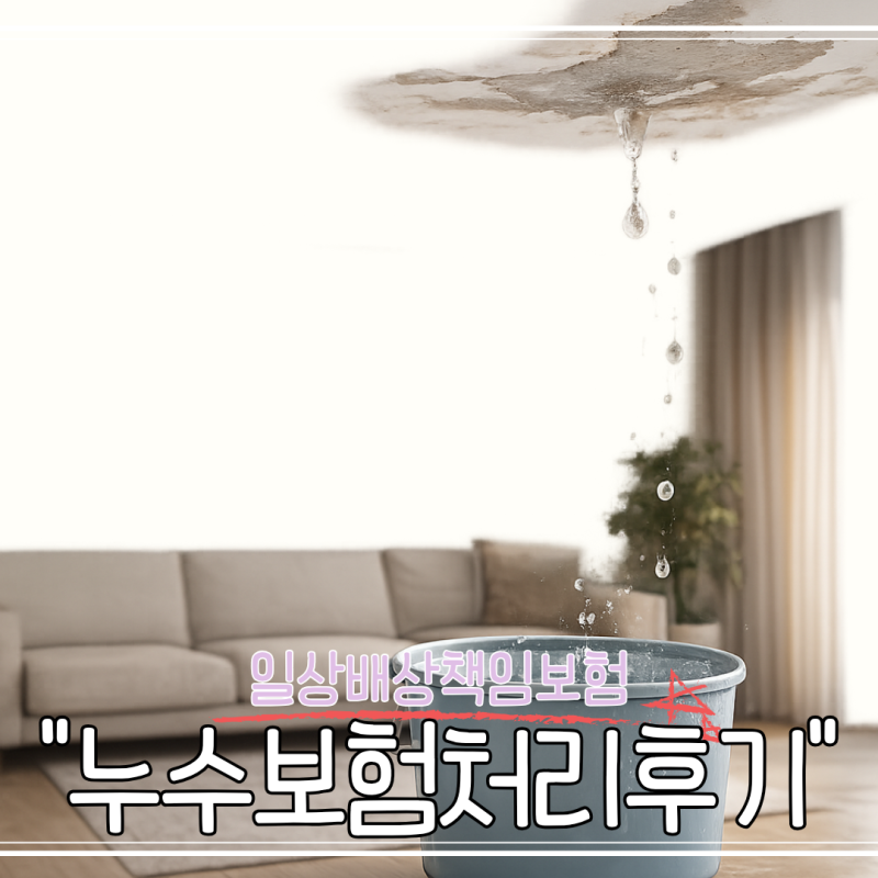 아파트 누수 일배책 보험처리 진행방법 및 보상후기