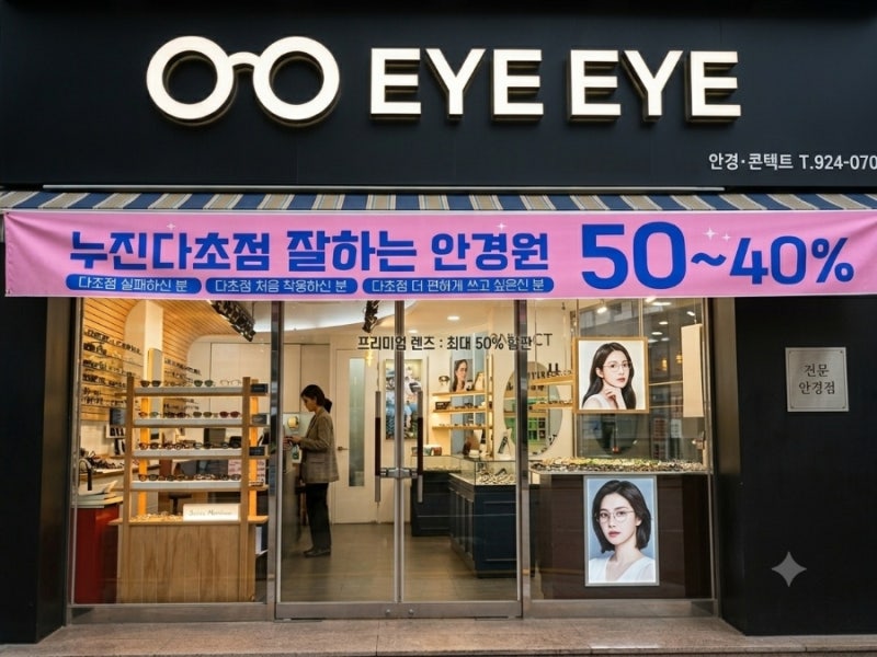 가볍고 안 흘러내리는 안경,귀가 편한 안경을 찾는다면...오트리(Otree)를 만나보세요