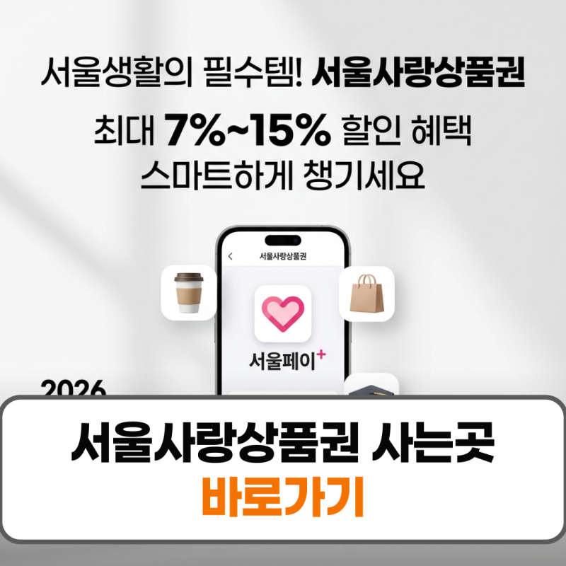 서울사랑상품권 서울페이 사는곳 구매방법 일정 총정리