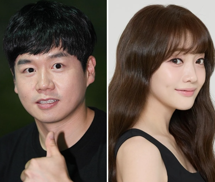 김대성♥나현영, 개그계 커플 탄생! 1년 넘게 사랑 키운 '무대에서 시작된 인연'