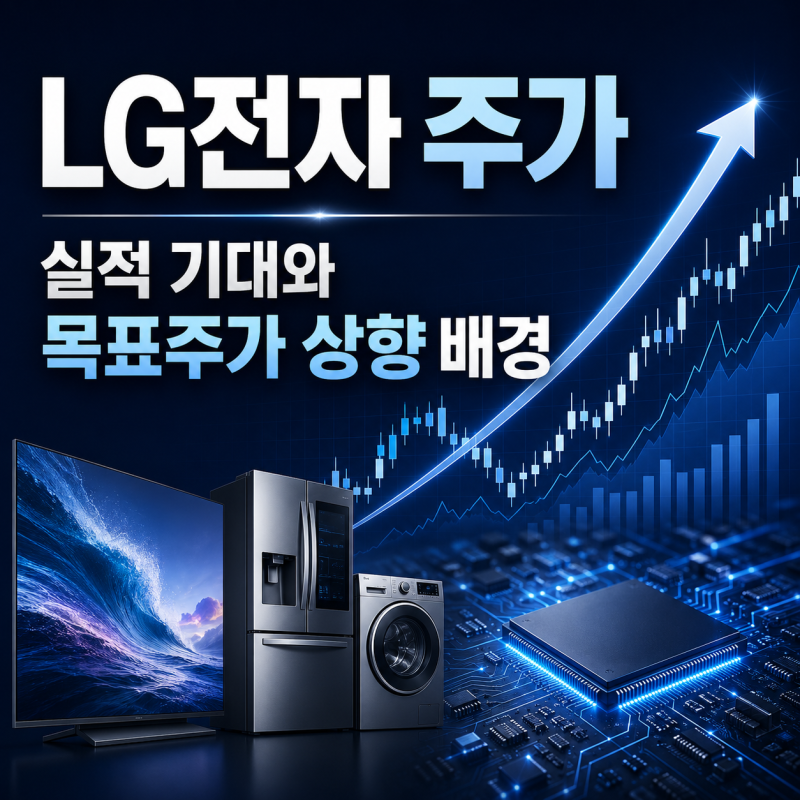 LG전자 주가, 실적 기대와 목표주가 상향 배경