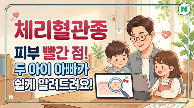 체리혈관종 원인과 제거 방법, 몸에 생긴 빨간 점의 정체가 궁금하다면?