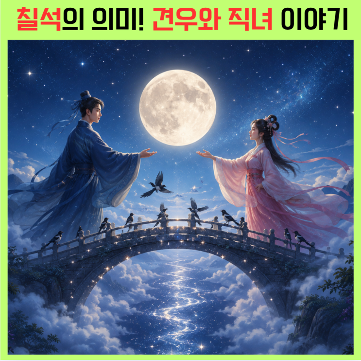 2026년 칠석 언제일까? 칠석(七夕)의 의미!  날짜부터 <b>견우와 직녀</b> 전....