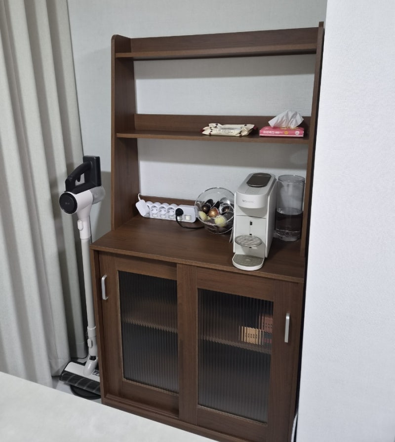 원목 홈카페장 주방수납장 상부 하부장 800 추천
