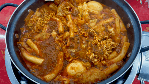 [서울 떡볶이 맛집] 즉석떡볶이와 무침군만두 필수! '애플하우스' 방문 후기