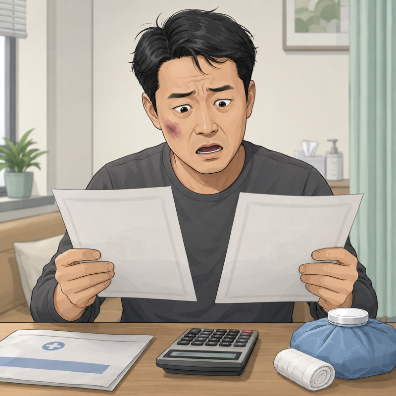쌍방폭행 합의금이 너무 크게 나왔다면 상해진단서부터 비교해야 합니다