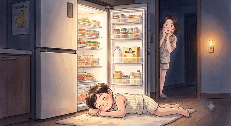 머리에 땀 흥건하고 벽에 붙어 자는 아기, 단순한 더위가 아닌 '속열형 야제증'일 수 있습니....