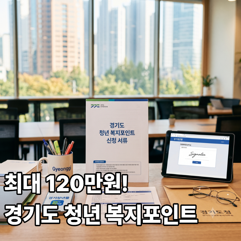 2026 경기도 청년 복지포인트 신청 방법｜자격 조건부터 제출 서류, 일정까지
