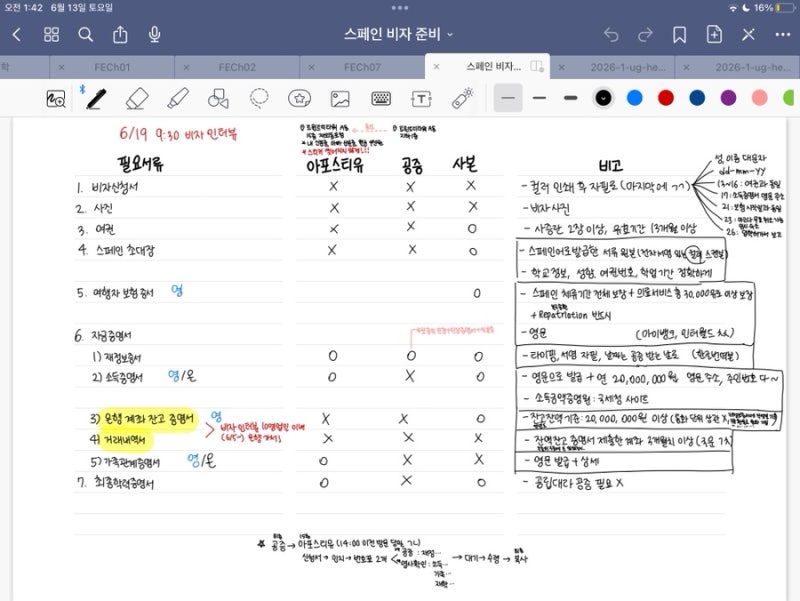 [스페인 교환학생 준비] 4(1). 학생 단기 비자 SSU | 스페인 비자 준비 | 자비가 아닌 경우 | 공증....
