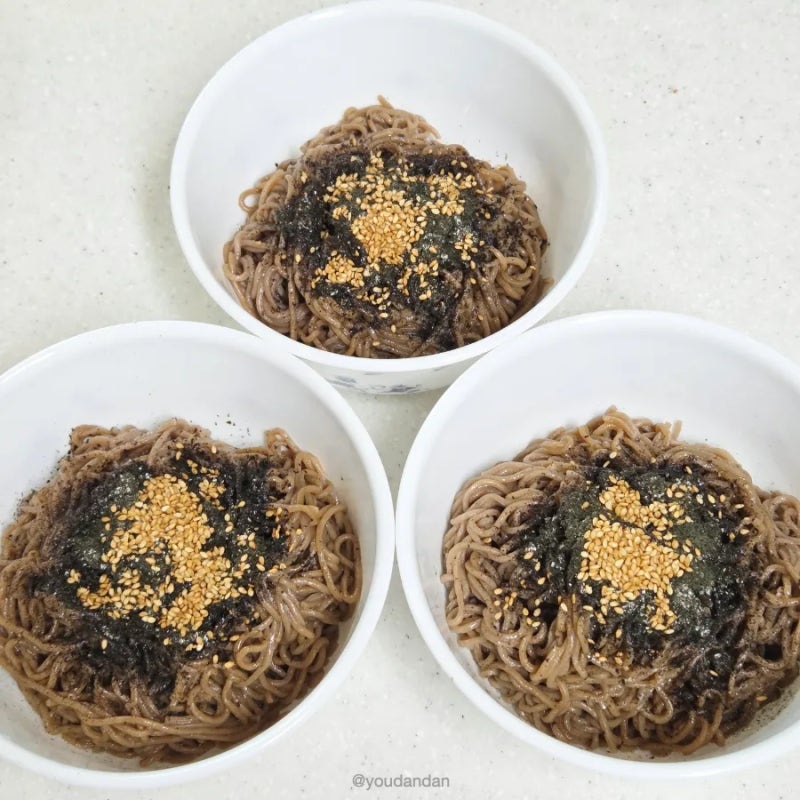 오뚜기 고기리 들기름막국수, 집에서 맛있게 만드는 간편 밀키트 후기