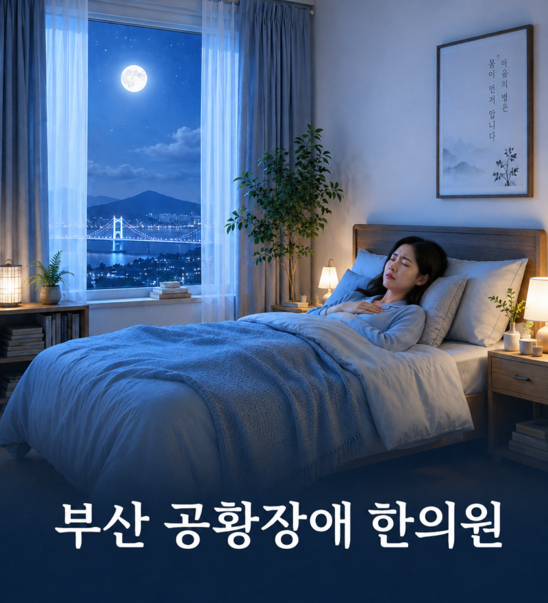 부산 공황장애, 야간 공황발작, 심장질환과 다른 점