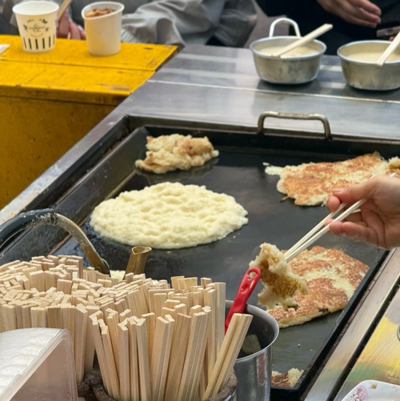 속초 맛집 추천 (대박감자전 / 감나무집감자옹심이 / 속초 중앙시장 맛집/ 속초 쫀득감자)