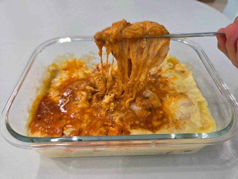토마토소스 두부 그라탕 레시피_연예인 다이어트 식단, 두부 계란 단백질 폭탄 추천