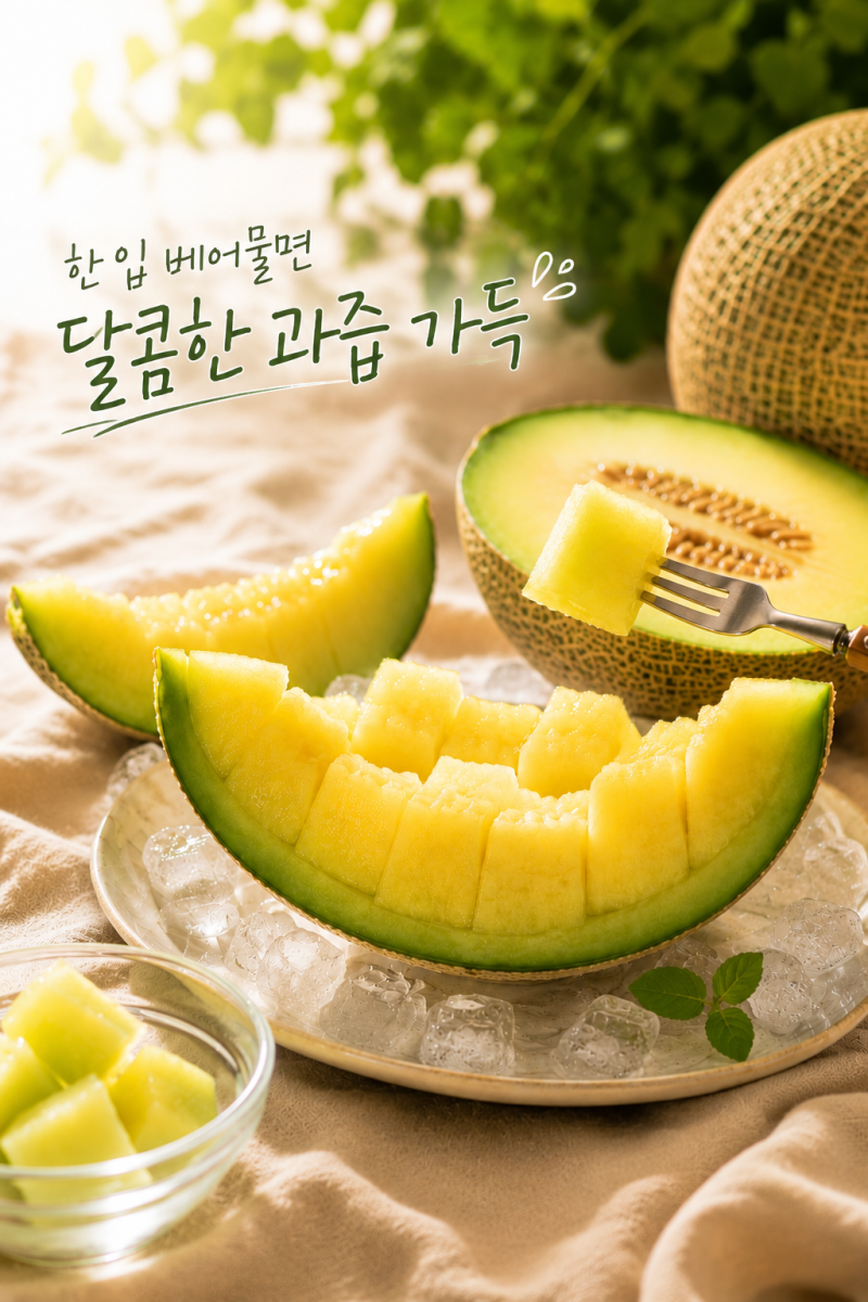멜론 시즌 시작! 왜 다들 머스크멜론을 찾을까요? 후숙법부터 하몽 멜론 샐러드까지 한 번에 ....