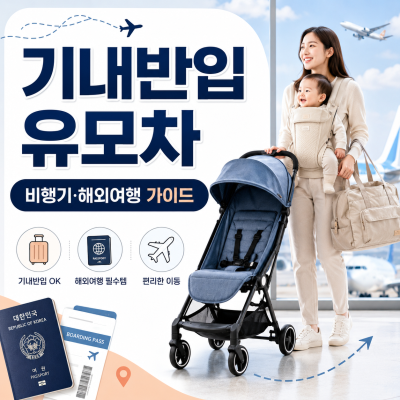 기내반입 유모차 추천 전, 비행기·해외여행 실전 가이드