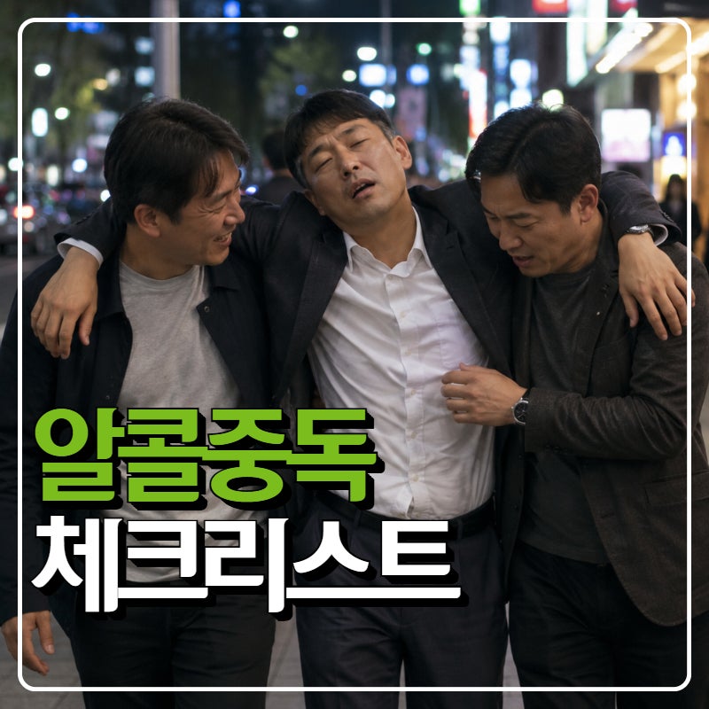 알콜중독치료 전 꼭 봐야 할 증상 체크리스트