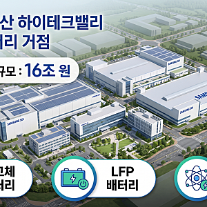 삼성SDI 울산 16조 투자 핵심 요약 전고체·LFP 배터리 양산 일정과 수혜 밸류체인은?