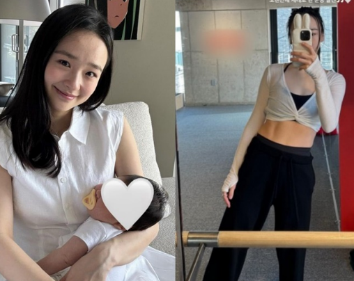 72억 이태원 집도 화제였는데…출산 1년 만에 등근육까지 부활한 손연재, '국대 시절 그대로'
