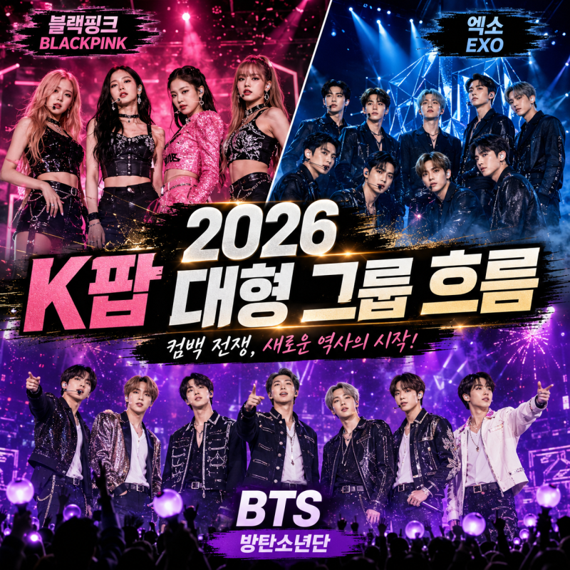 2026 K-Pop Major Comeback Roundup: BTS, BLACKPINK, and EXO Are Back in Action.