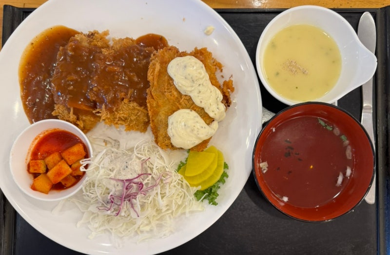 창원 중동 유니시티 맛집ㅣ비빔밥 무한리필 『 비비돈까스 』 점심추천