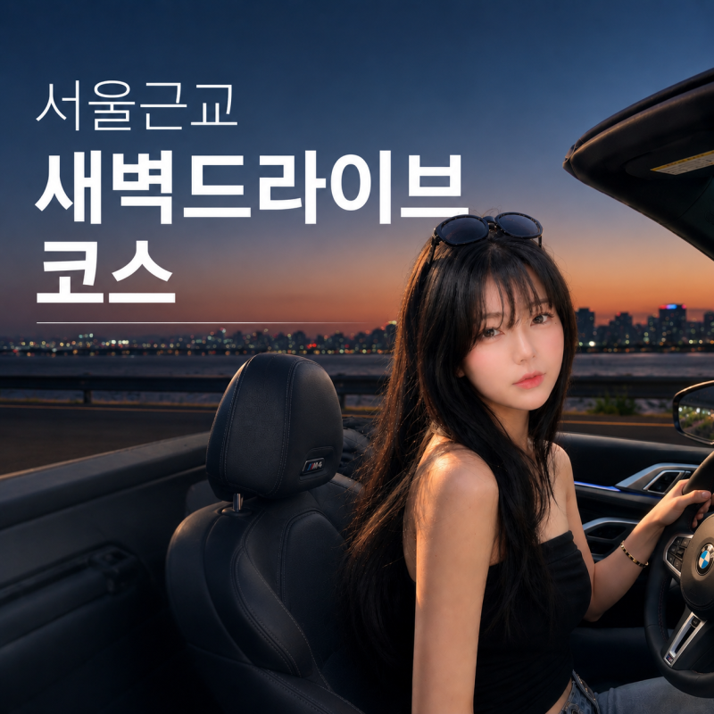 서울 근교 새벽 차쟁이 드라이브 코스 심야 카페 모음