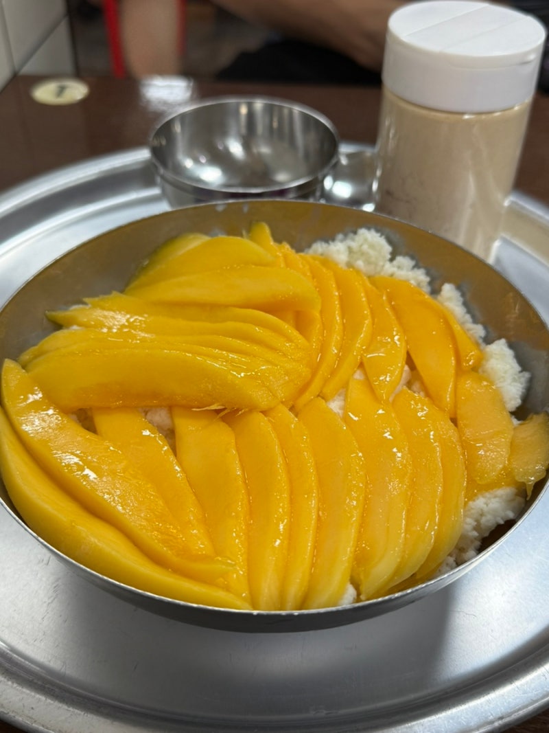 대구 서문시장맛집 서문빙수 l 생망고 단무지빙수