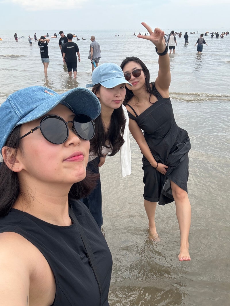 2508 [영종도 2일차上] 영종도 애견동반 식당 "산들비" 을왕리 해수욕장 애견동반 오션뷰 카페 ....