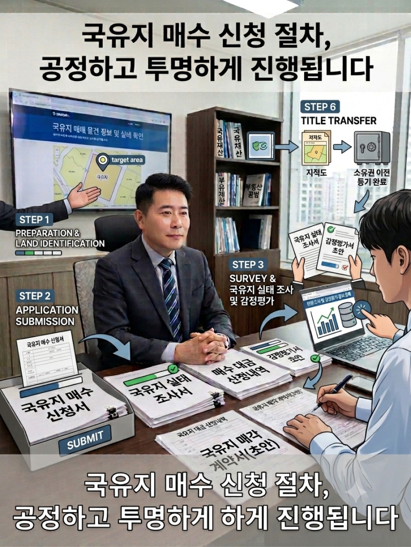 국유지 매수 신청 방법