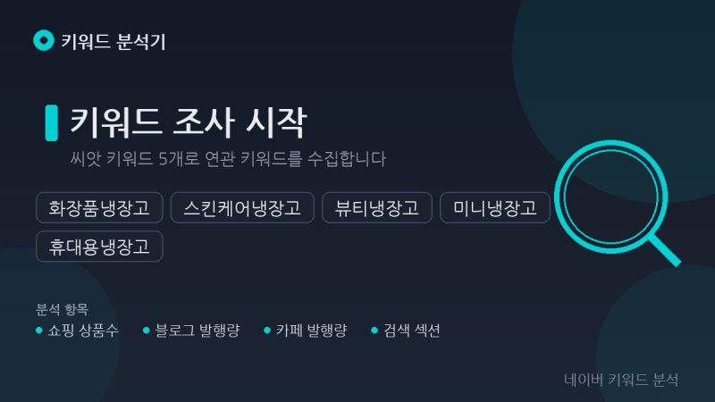 무소음 미니 화장품 냉장고 상품명 제품명은 이렇게 짓습니다.