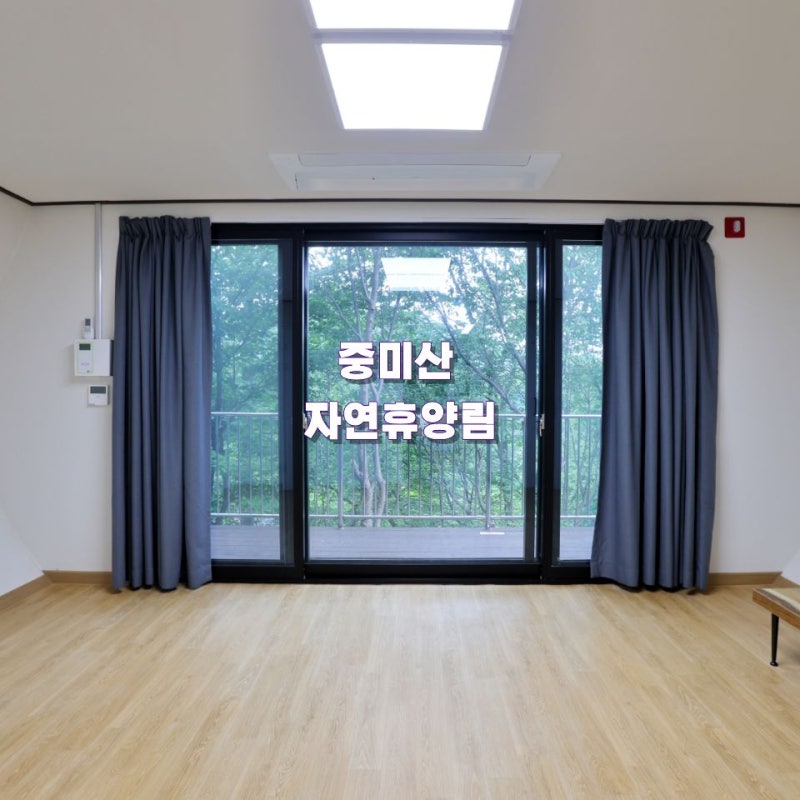 양평 숙소 중미산자연휴양림 숲속의 집 트리하우스 숙박