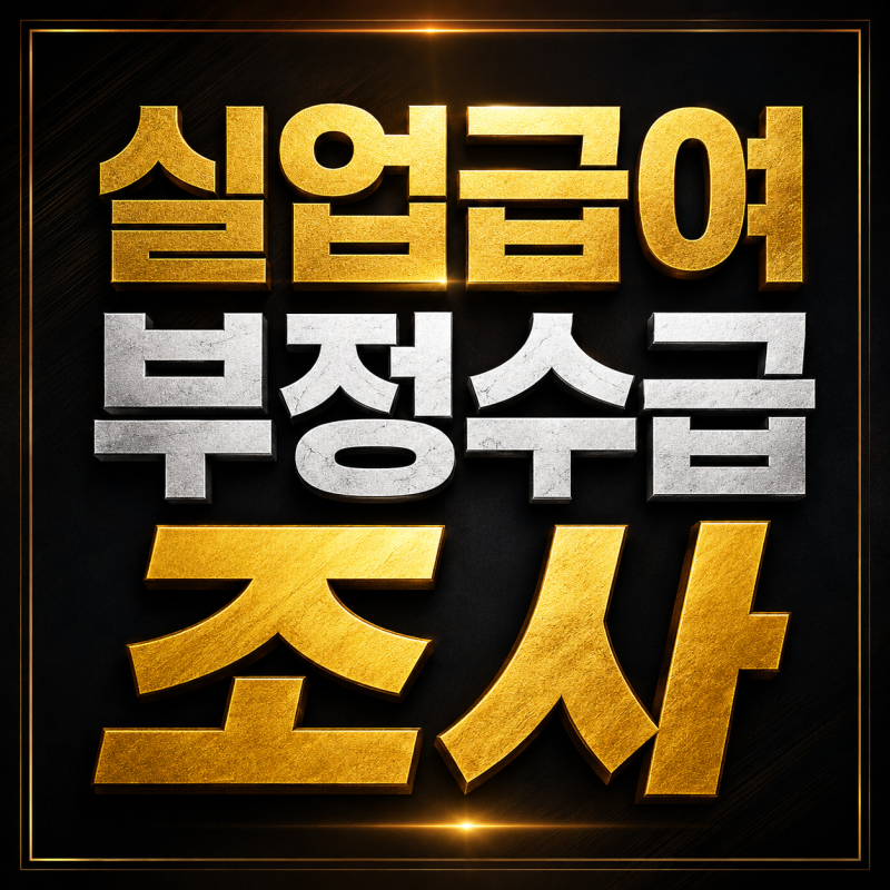 실업급여 부정수급 조사 무엇을 준비해야 할까