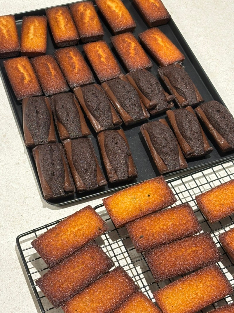 휘낭시에(플레인, 발로나초코, 얼그레이)