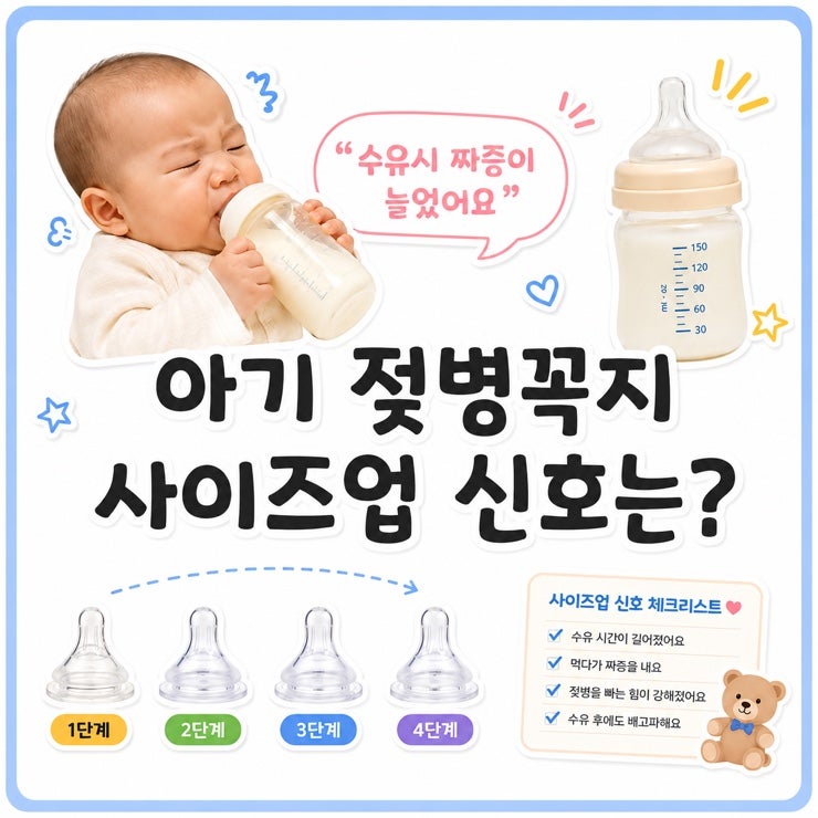 아기 젖병 꼭지 단계업 시기는? 수유량 줄어듬, 수유시 짜증 (닥터브라운, 그린핑거 젖꼭지)