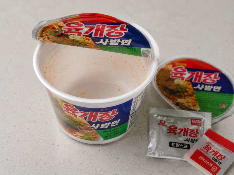 스티로폼 분리수거, 컵라면 용기 씻어도 재활용될까?